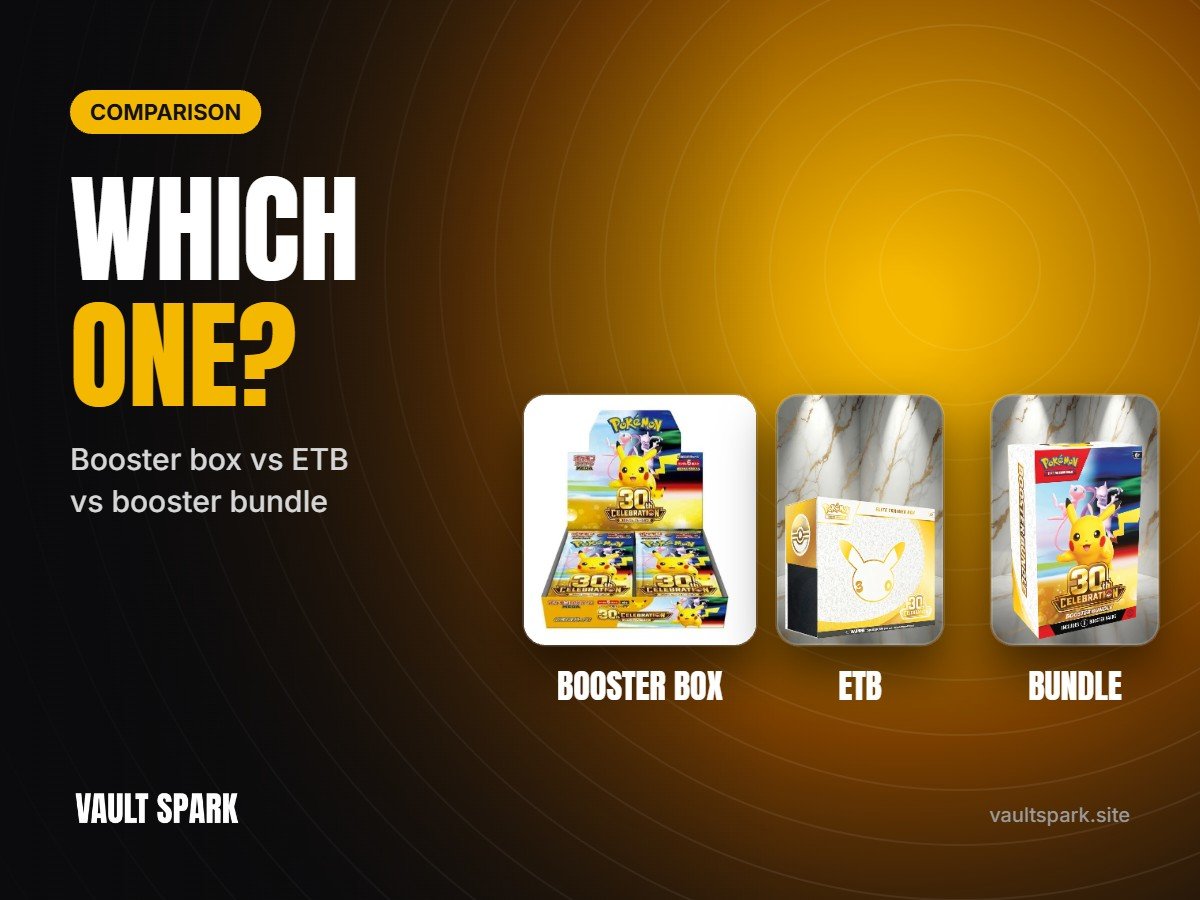 Booster box vs ETB vs booster bundle
