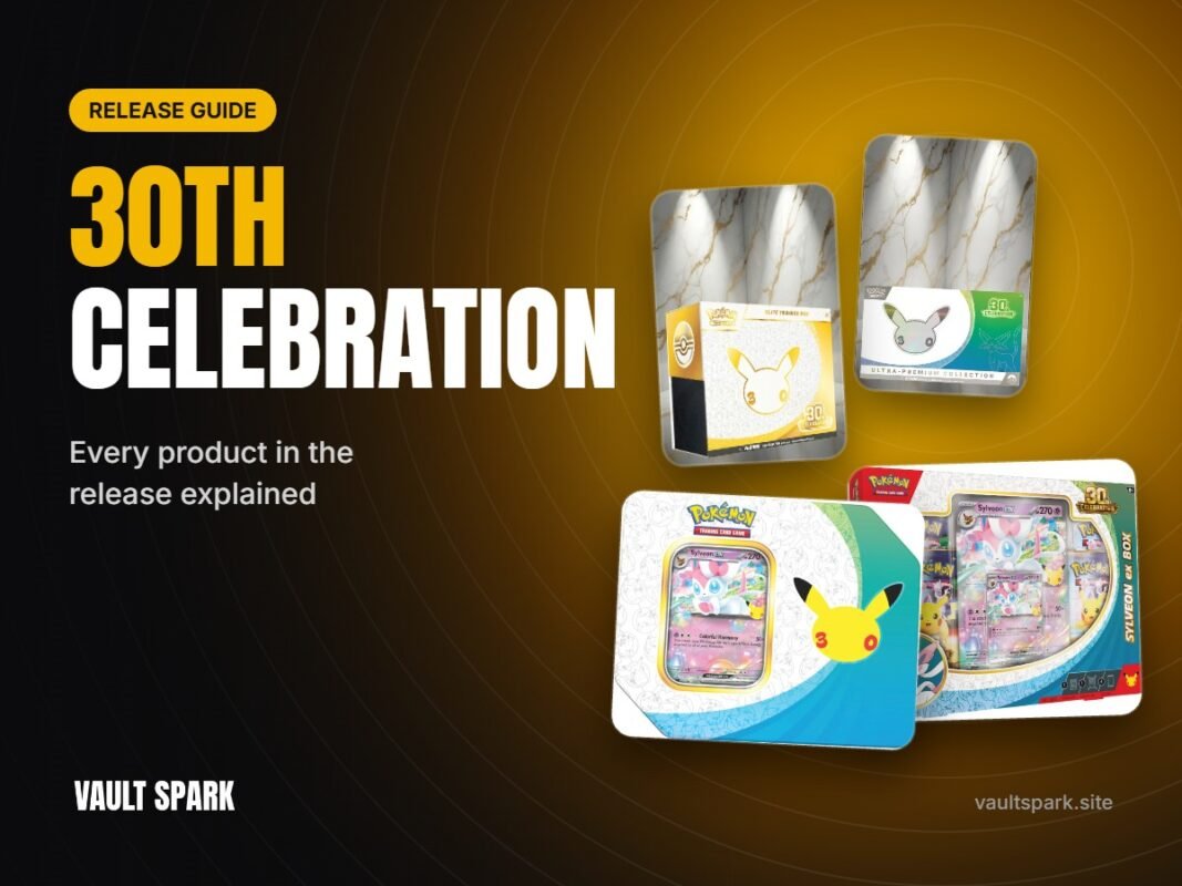 Pokémon TCG 30th Celebration products explained