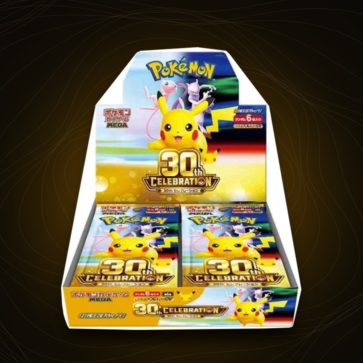 Pokémon TCG: 30th Celebration M6a Booster Box (Japanese) Pokémon TCG: 30th Celebration M6a Booster Box (Japanese)